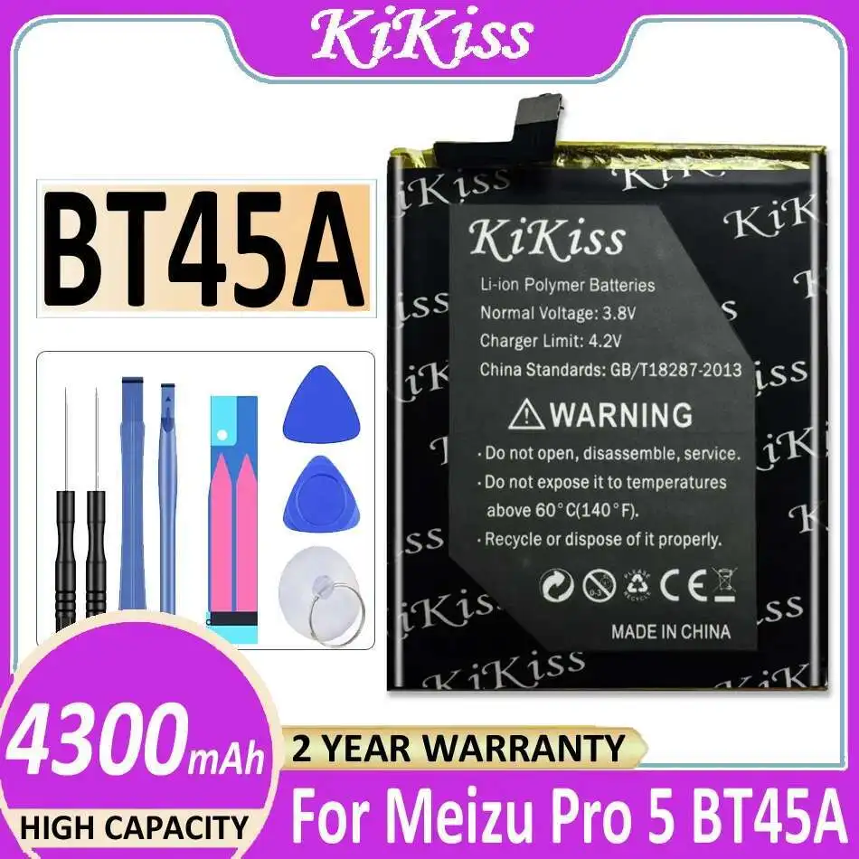 Mobile Phone Battery Long-Lasting Performance 4300mAh BT45A For Meizu Meizy Pro 5
Mobile Phone Battery Long-Lasting Performance 4300mAh BT45A For Meizu Meizy Pro 5