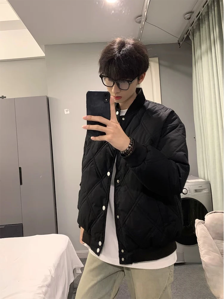 Cleanfit Men's ort Thiened Cotton Jaet Stand Collar Bread Sle Warmth Autumn Winter Faion Brand Casual Loose Fit Lon...
Cleanfit Men's ort Thiened Cotton Jaet Stand Collar Bread Sle Warmth Autumn Winter Faion Brand Casual Loose Fit Lon...