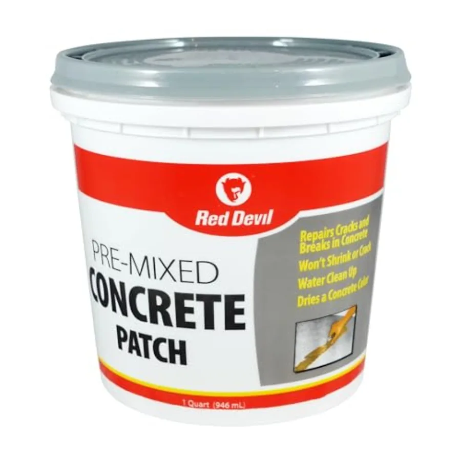 0644 Concrete Repair Patch Cement Crack Fillter Pre-Mixed 1 Quart Pack of 1 Gray Made in USA
0644 Concrete Repair Patch Cement Crack Fillter Pre-Mixed 1 Quart Pack of 1 Gray Made in USA
