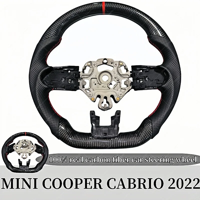 Рулевое колесо из углеродного волокна, подходит для MINI COOPER CABRIO 2022, ПЕРФОРИРОВАННОЕ кожаное рулевое колесо, аксессуары для модификации автомобиля
Рулевое колесо из углеродного волокна, подходит для MINI COOPER CABRIO 2022, ПЕРФОРИРОВАННОЕ кожаное рулевое колесо, аксессуары для модификации автомобиля
