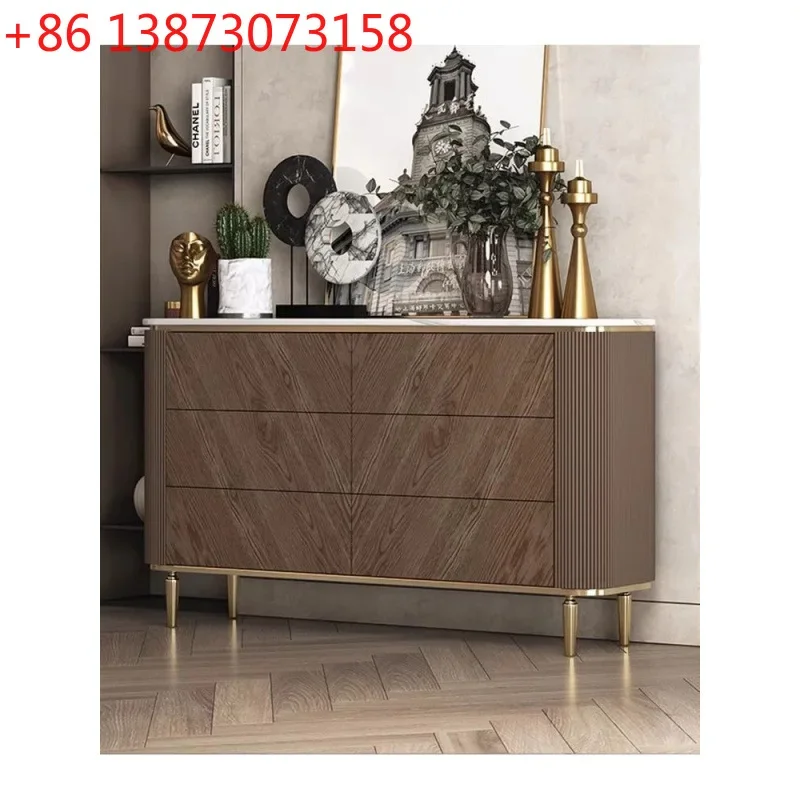 American high-end light luxury home simple corridor new decorative cabinet
American high-end light luxury home simple corridor new decorative cabinet