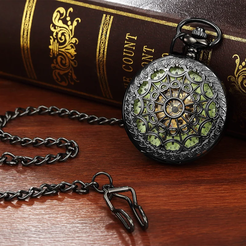 Men's Pocket Watch automatic mechanical watch hollow luminous gift steampunk necklace pendant retro dress bracelet watch
Men's Pocket Watch automatic mechanical watch hollow luminous gift steampunk necklace pendant retro dress bracelet watch