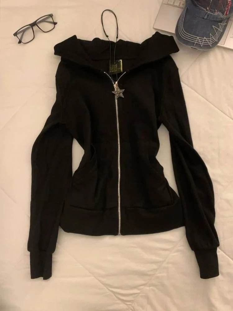Harajuku Vintage Zipper Hooded Cardigan Korea Fashion Solid Sports Sweatshirt Women New Autumn Winter Casual Warm Clothes 2025
Harajuku Vintage Zipper Hooded Cardigan Korea Fashion Solid Sports Sweatshirt Women New Autumn Winter Casual Warm Clothes 2025