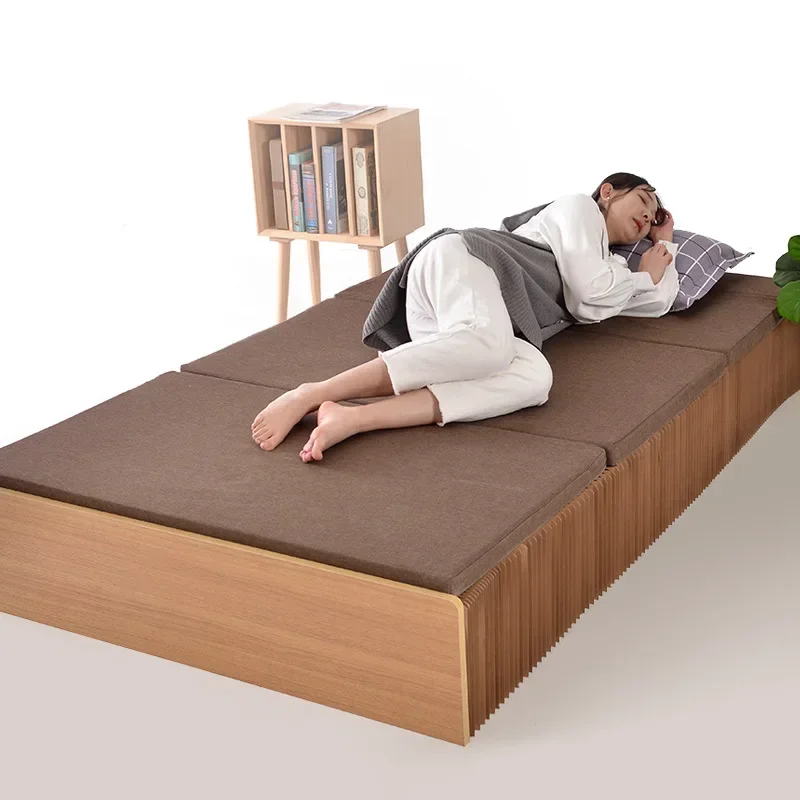Folding bed portable household retractable double organ paper bed strong
Folding bed portable household retractable double organ paper bed strong