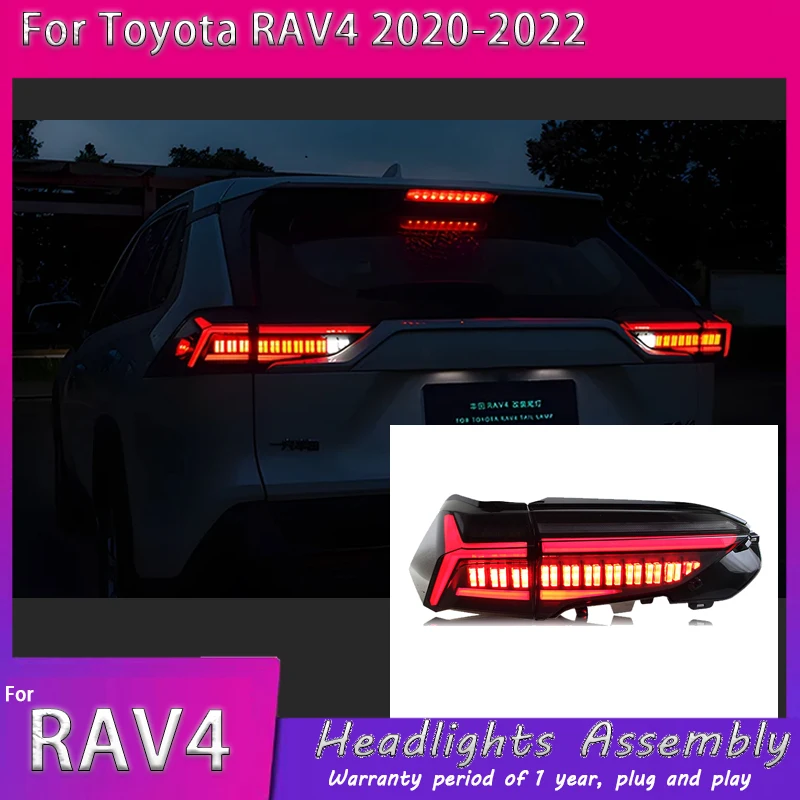 Стайлинг автомобиля задний фонарь для Toyota RAV4 задние фонари 2020-2023 Новый светодиодный задний фонарь Rav4 задний фонарь динамический сигнал автоаксессуары
Стайлинг автомобиля задний фонарь для Toyota RAV4 задние фонари 2020-2023 Новый светодиодный задний фонарь Rav4 задний фонарь динамический сигнал автоаксессуары