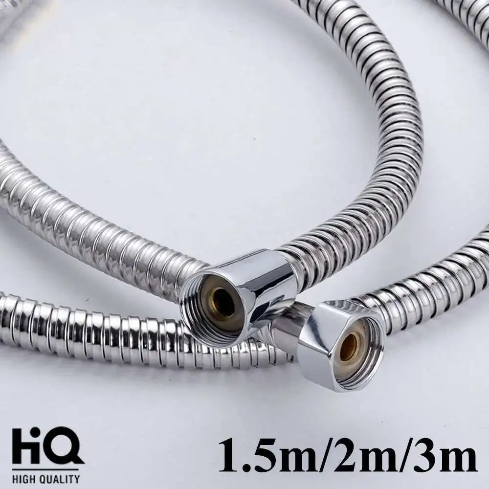 1.5/2/3M Shower Head Hose Handheld Extra Long Replacement Bathroom Flexible Tube
1.5/2/3M Shower Head Hose Handheld Extra Long Replacement Bathroom Flexible Tube