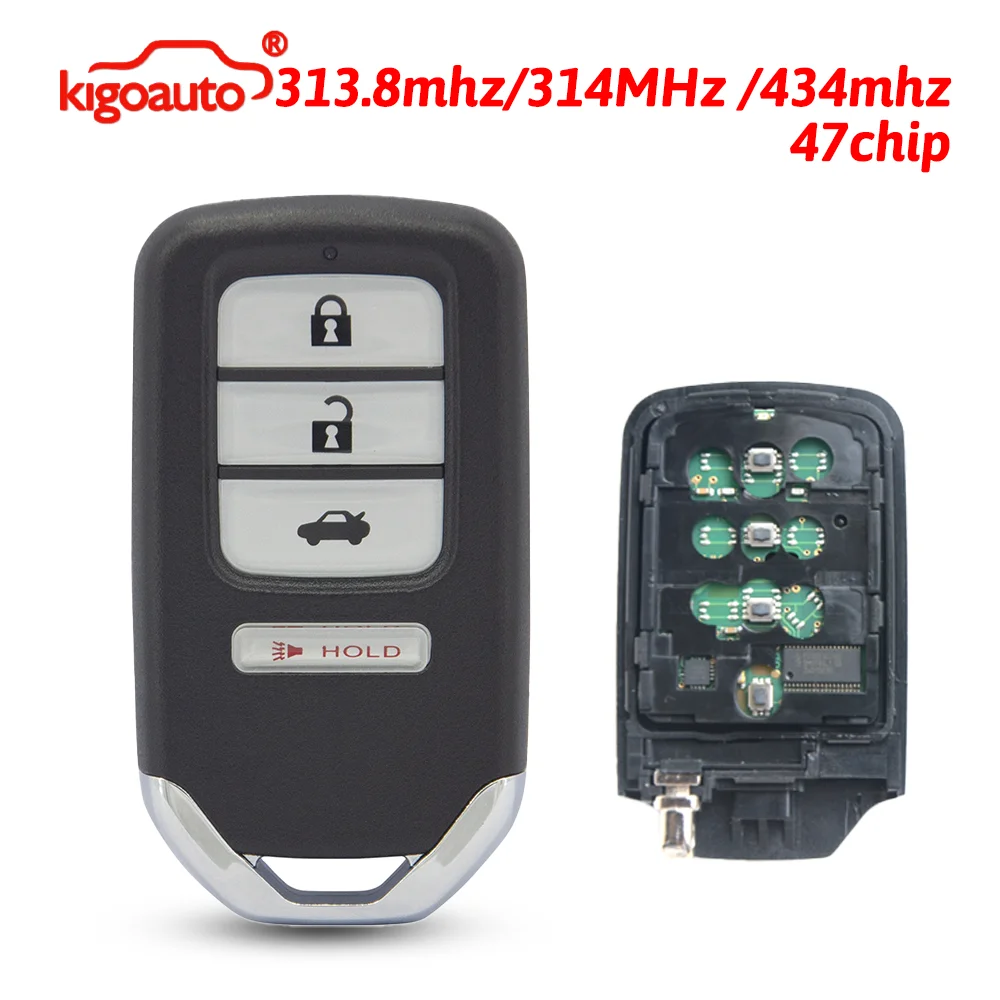 kigoauto Smart Key Case 3/4 Button w/ Panic 313/434MHz ID47 for Honda Accord Civic 2013-2020 FCC KR5V1X KR5V2X ACJ932HK1210A
kigoauto Smart Key Case 3/4 Button w/ Panic 313/434MHz ID47 for Honda Accord Civic 2013-2020 FCC KR5V1X KR5V2X ACJ932HK1210A