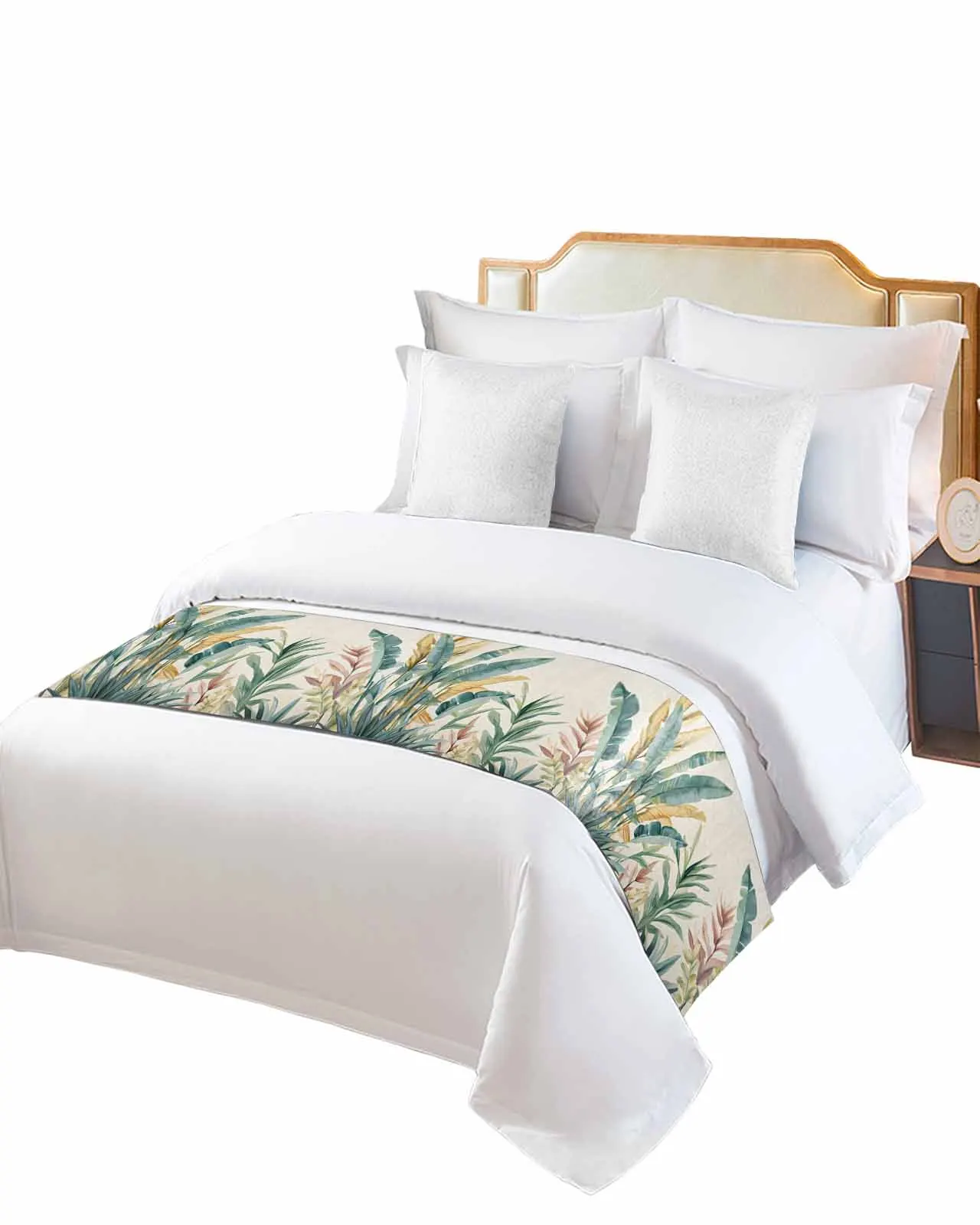Vintage Original Leaf Bed Runner Luxury Hotel Bed Tail Scarf Decorative Cloth Home Bed Flag
Vintage Original Leaf Bed Runner Luxury Hotel Bed Tail Scarf Decorative Cloth Home Bed Flag