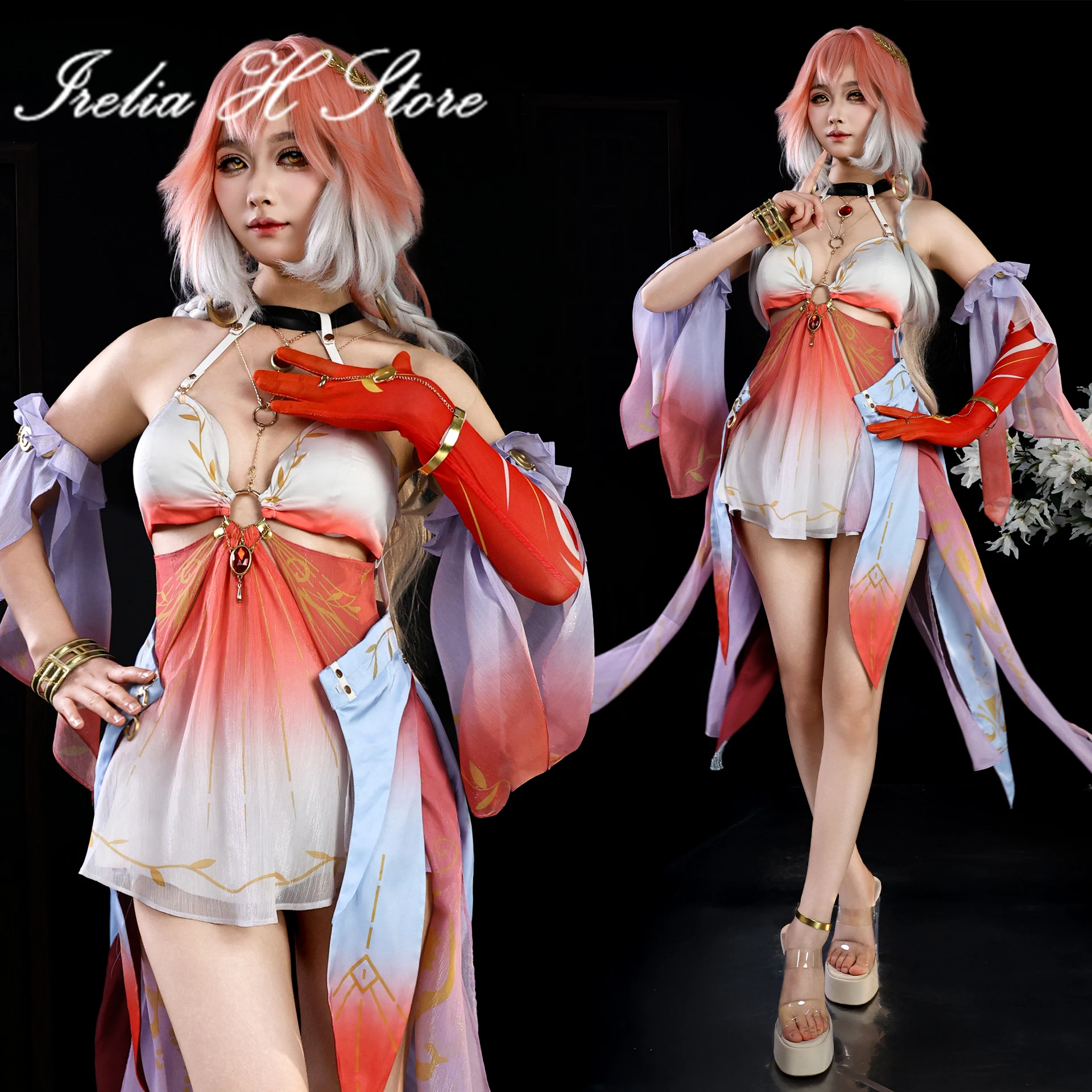 Irelia H Chang Li from Wuthering Waves Chang Li swimsuit cosplay costume women swimwear
Irelia H Chang Li from Wuthering Waves Chang Li swimsuit cosplay costume women swimwear