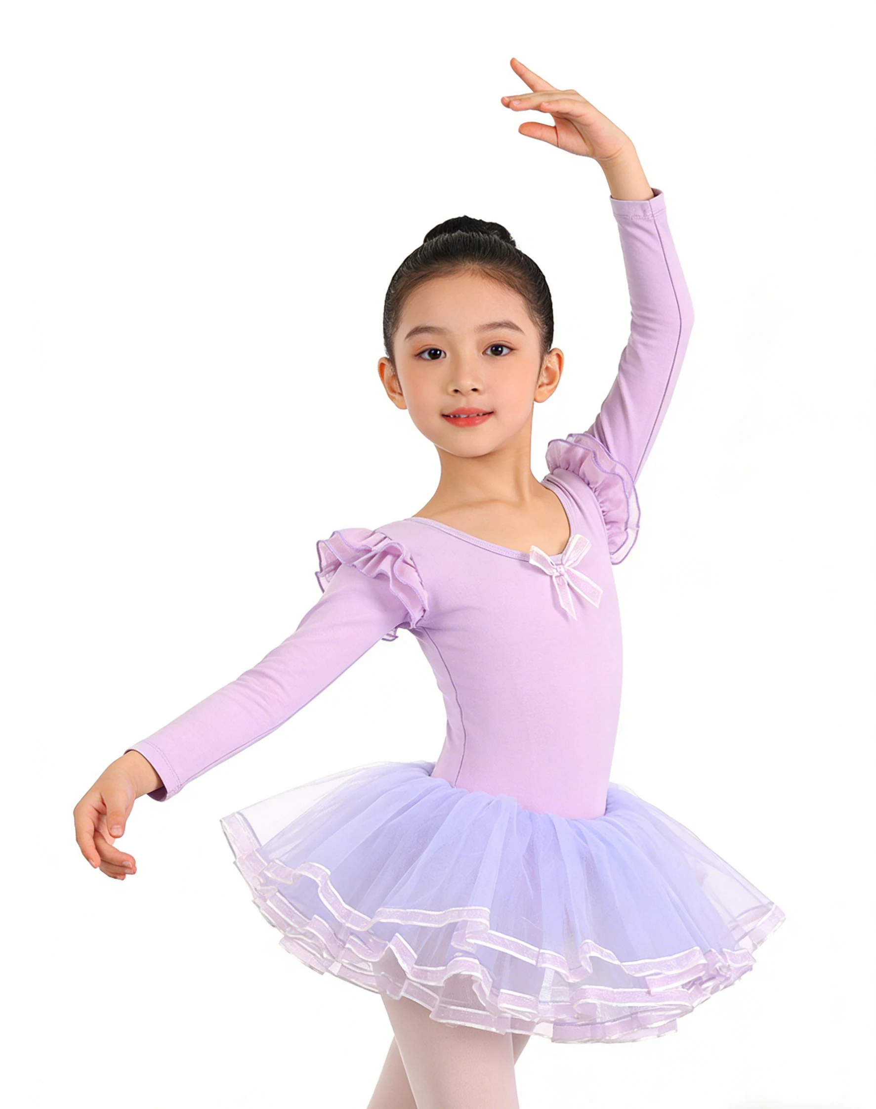Детский танцевальный костюм с длинными рукавами для балета, танцевальное платье для девочек на весну и осень
Детский танцевальный костюм с длинными рукавами для балета, танцевальное платье для девочек на весну и осень