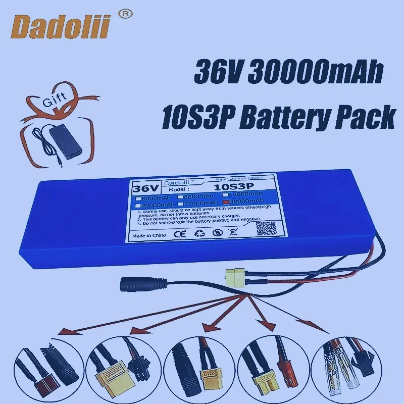 High quality 36V/30Ah/10S3P rechargeable lithium battery pack/with BMS/lifespan of 5-8 years/suitable for various scenarios
High quality 36V/30Ah/10S3P rechargeable lithium battery pack/with BMS/lifespan of 5-8 years/suitable for various scenarios