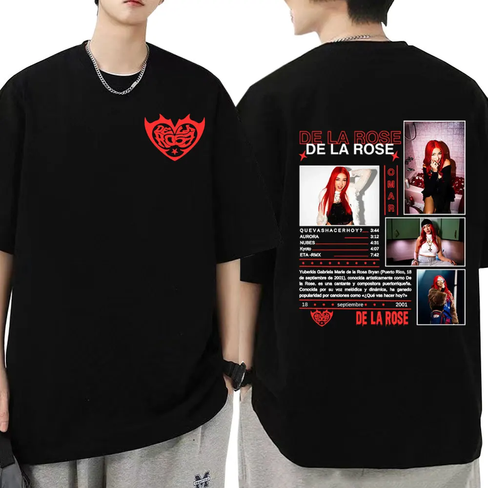Singer Dela Rose Album Tour 2025 Merch T Shirts Men Women Oversized T Shirt Summer Loose Cotton Harajuku Aesthetic Trendy Tees
Singer Dela Rose Album Tour 2025 Merch T Shirts Men Women Oversized T Shirt Summer Loose Cotton Harajuku Aesthetic Trendy Tees