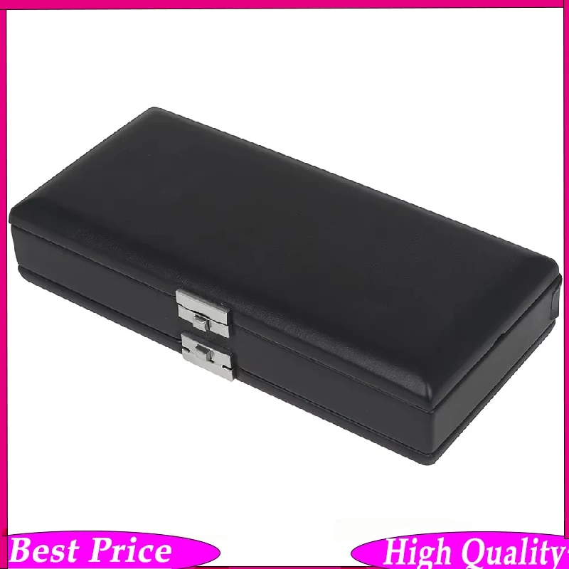 Portable Black Oboe Reed Leather Case, Double Layer, Can Hold 20 Pieces Reeds Holder, Musical Instrument Parts
Portable Black Oboe Reed Leather Case, Double Layer, Can Hold 20 Pieces Reeds Holder, Musical Instrument Parts