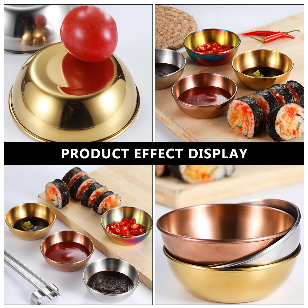 4 Pcs Seasoning Dish Bowls Dishes Food Sauce Dish Sauce Plates Seasoning Flavor Food Snack Appetizer Kitchen Tableware
4 Pcs Seasoning Dish Bowls Dishes Food Sauce Dish Sauce Plates Seasoning Flavor Food Snack Appetizer Kitchen Tableware