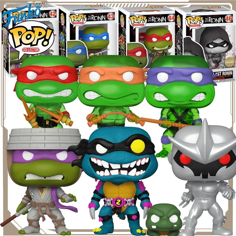 Funko POP original Teenage Mutant Ninja Turtles Leonardo Oroku Hiroto Action Figure Toys For Boys Girls Kids Gift Ornaments
Funko POP original Teenage Mutant Ninja Turtles Leonardo Oroku Hiroto Action Figure Toys For Boys Girls Kids Gift Ornaments