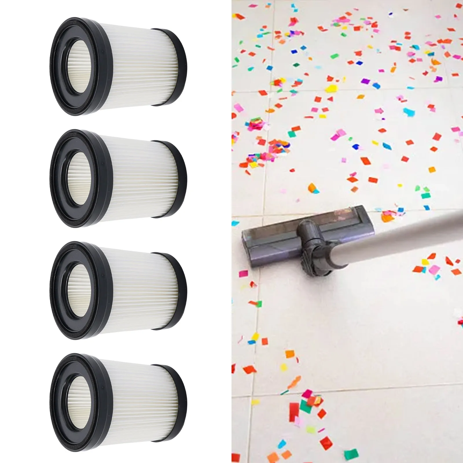 4/2PCS Filters For Lubluelu 202 For Oraimo OSV-102 For Besswin W26 For VacLife VL732 206 Vacuum Cleaner Part Accessories
4/2PCS Filters For Lubluelu 202 For Oraimo OSV-102 For Besswin W26 For VacLife VL732 206 Vacuum Cleaner Part Accessories