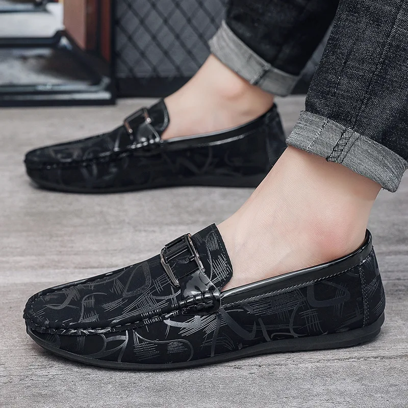 New Spring Autumn Men's Casual Single Shoes Soft Leather Soft Bottom loafers Shoes Men's Leather Shoes
New Spring Autumn Men's Casual Single Shoes Soft Leather Soft Bottom loafers Shoes Men's Leather Shoes