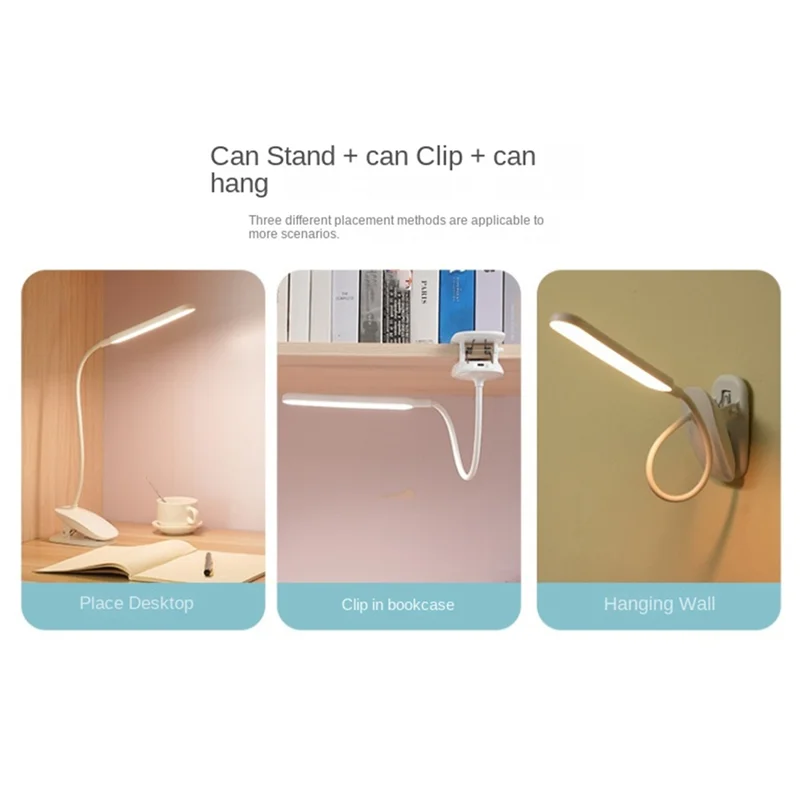 Y42A-LED Reading Light With Clip USB Rechargeable Book Lights 3 Color Modes & Stepless Brightness Eye-Care Study Table Lamp
Y42A-LED Reading Light With Clip USB Rechargeable Book Lights 3 Color Modes & Stepless Brightness Eye-Care Study Table Lamp