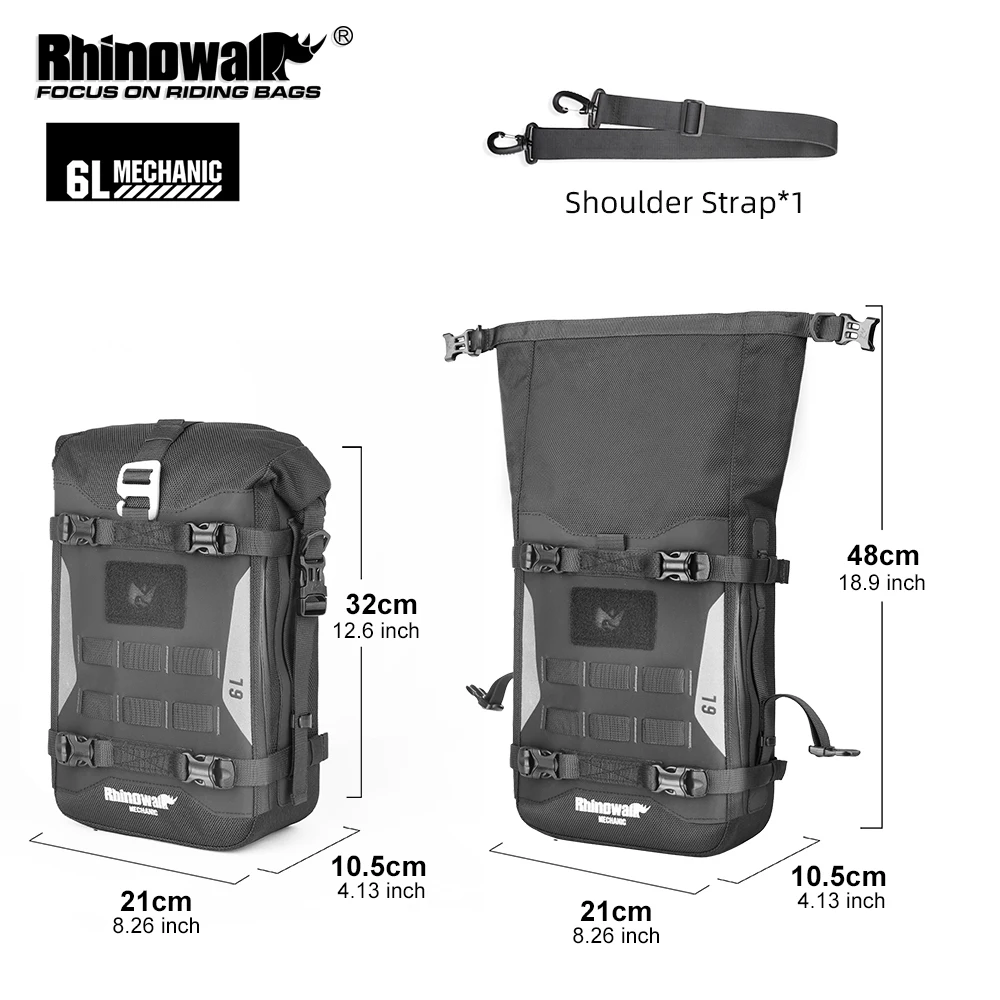 Rhinowalk Motorcycle Bumper Bag Motor Crash Bar Bag With Waterproof Inner Bag And Inner Support Board Tool Pack Expansion Pack
Rhinowalk Motorcycle Bumper Bag Motor Crash Bar Bag With Waterproof Inner Bag And Inner Support Board Tool Pack Expansion Pack