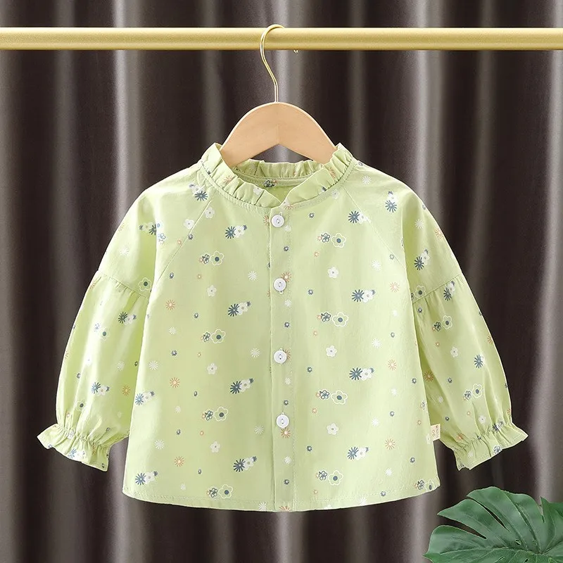 Girls Floral Shirt Long Sleeve Casual Spring Autumn New Style Baby Clothes Korean Version Autumn Fashion Top for Children
Girls Floral Shirt Long Sleeve Casual Spring Autumn New Style Baby Clothes Korean Version Autumn Fashion Top for Children