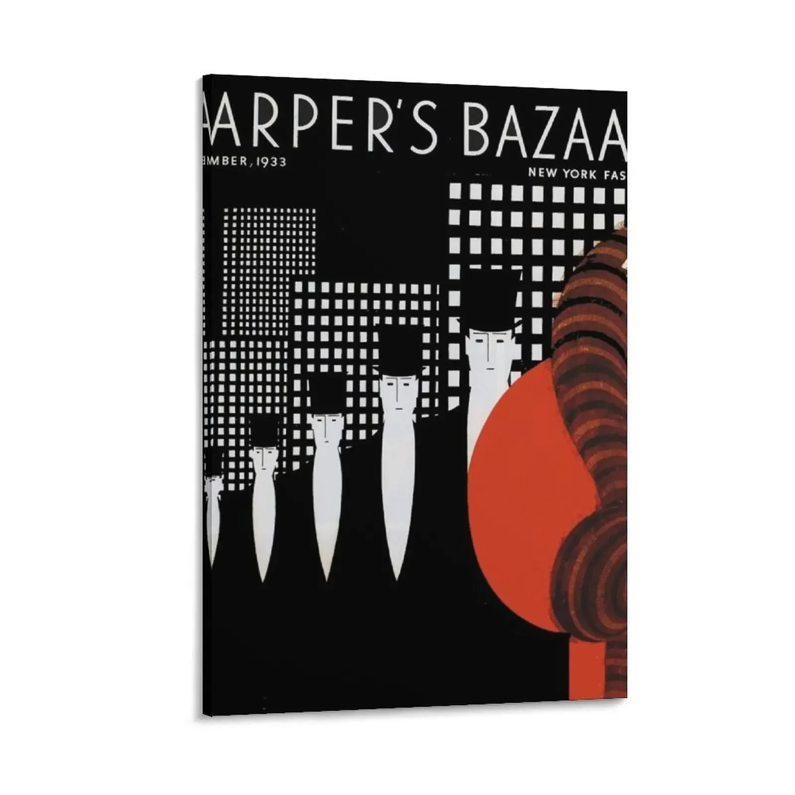 HARPERS BAZAAR : Vintage 1933 Magazine NY Fashions Print Canvas Painting home and decoration wall decor bedroom decoration
HARPERS BAZAAR : Vintage 1933 Magazine NY Fashions Print Canvas Painting home and decoration wall decor bedroom decoration