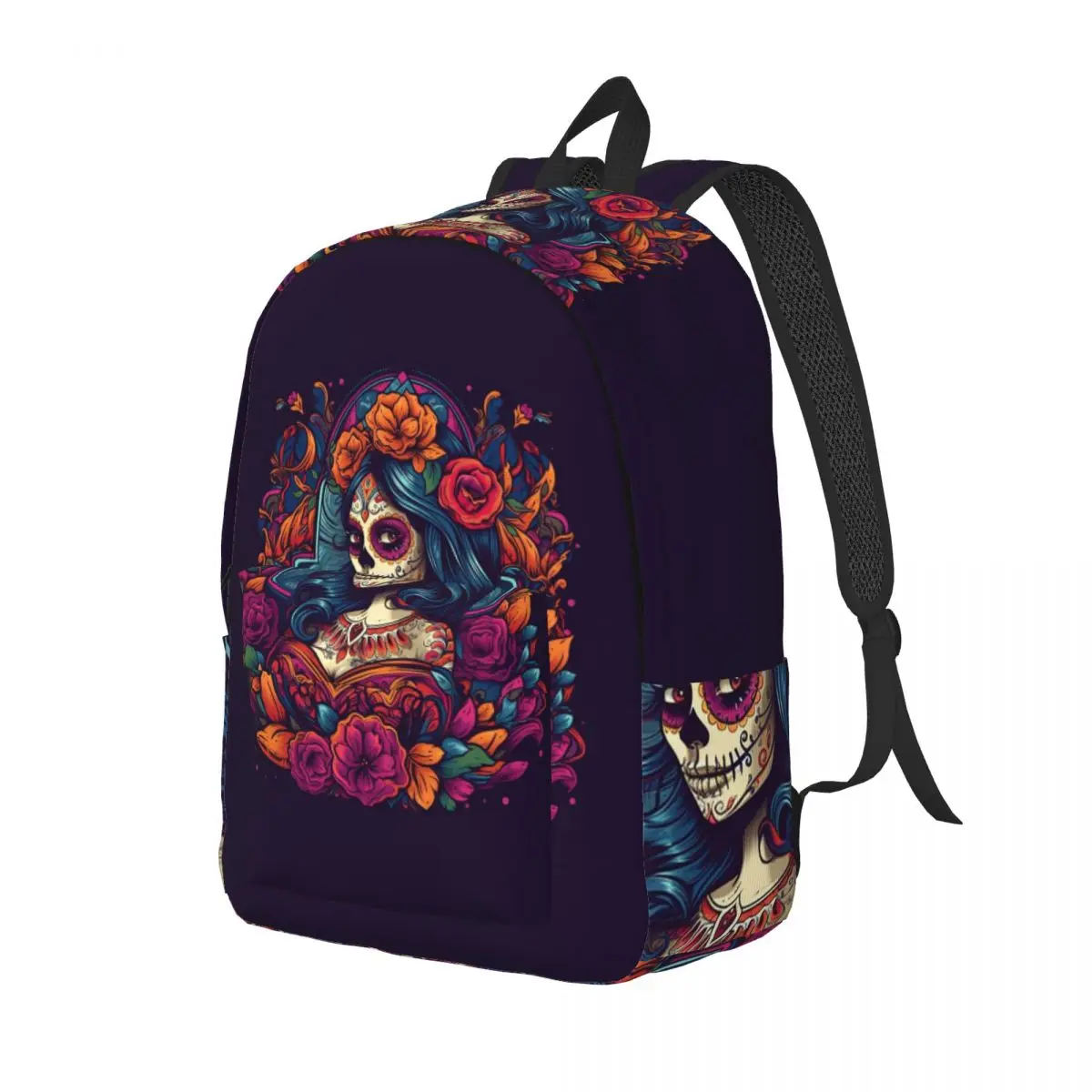 Mexican Catrina Girl Day Of The Dead Sugar Skull Backpack Daypack Large Capacity Children BookBag School Bag Shoulder
Mexican Catrina Girl Day Of The Dead Sugar Skull Backpack Daypack Large Capacity Children BookBag School Bag Shoulder