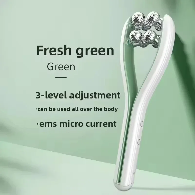 EMS Roller Face-Slimming Artifact V-Face Beauty Facial Massager For Firming And Lifting The Face
EMS Roller Face-Slimming Artifact V-Face Beauty Facial Massager For Firming And Lifting The Face