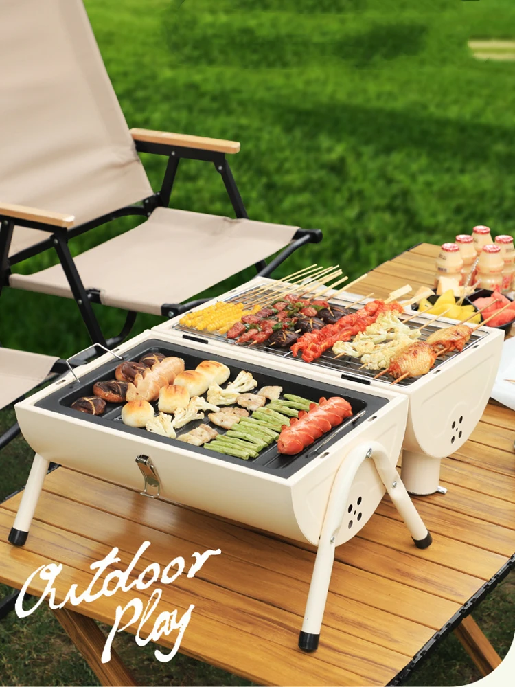 Portable Outdoor Camping Grill Outdoor BBQ Grill Chimney Grill
Portable Outdoor Camping Grill Outdoor BBQ Grill Chimney Grill