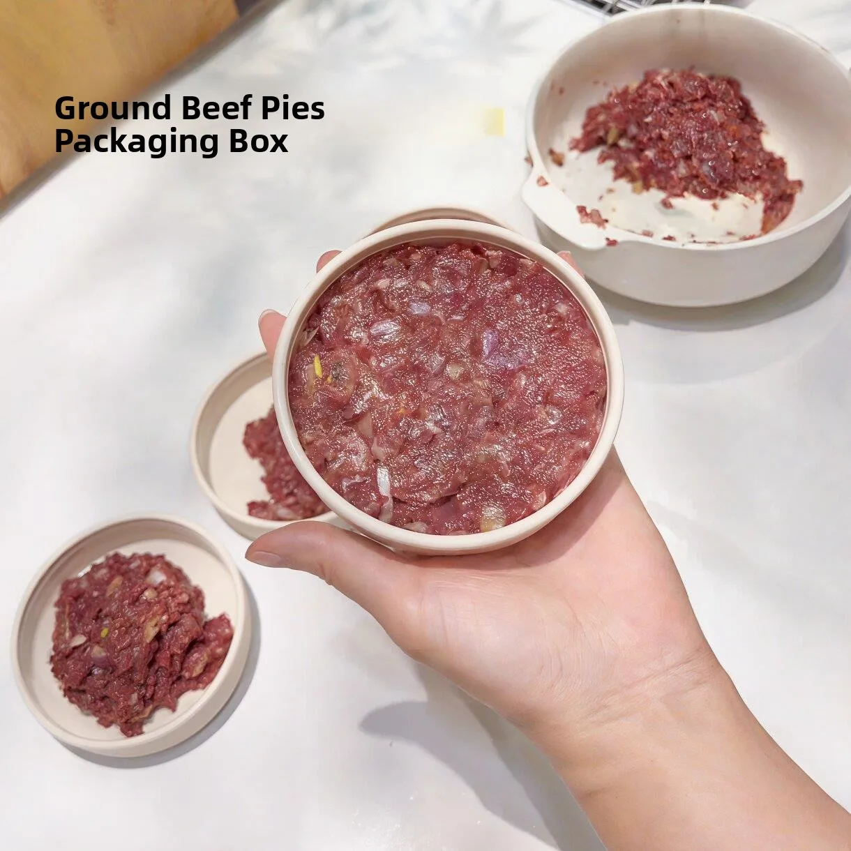 Portable Beef Patty Storage Box Refrigerator Food Preservation Container Outdoor Lunch Box Work Suitable Silicone Mate...
Portable Beef Patty Storage Box Refrigerator Food Preservation Container Outdoor Lunch Box Work Suitable Silicone Mate...