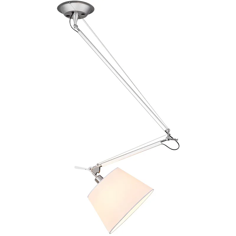 Nordic minimalist shift dining room chandelier,study rocker arm adjustable hanging studio light 
Nordic minimalist shift dining room chandelier,study rocker arm adjustable hanging studio light