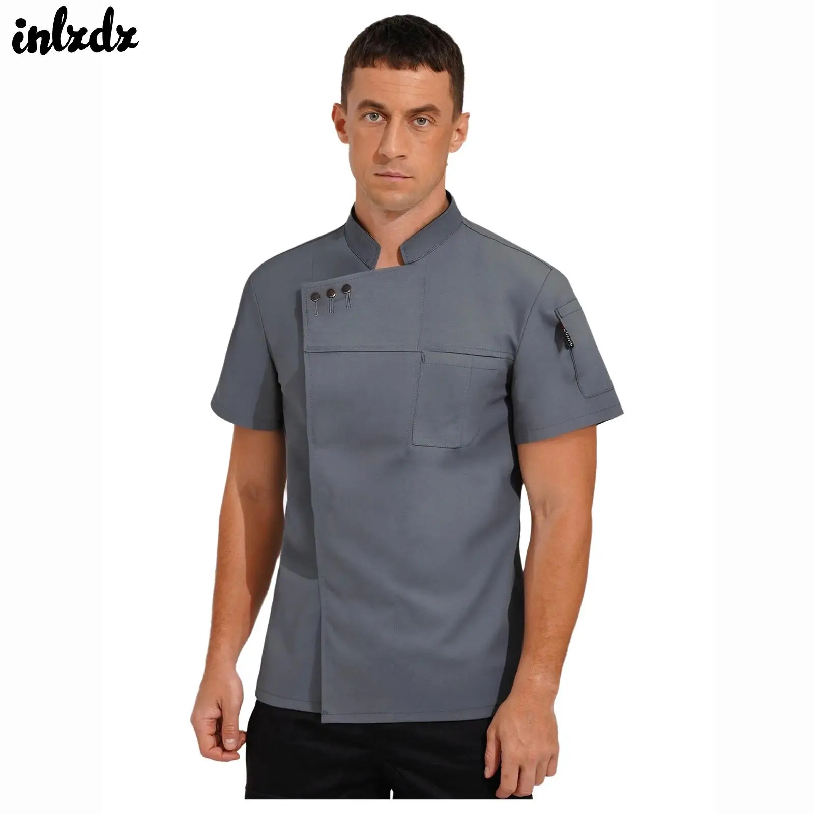 Unisex Men Women Chef Coat Jacket Kitchen Work Uniform Restaurant Hotel Cafe Bakery Restaurant Cook Uniform Food Service Costume
Unisex Men Women Chef Coat Jacket Kitchen Work Uniform Restaurant Hotel Cafe Bakery Restaurant Cook Uniform Food Service Costume