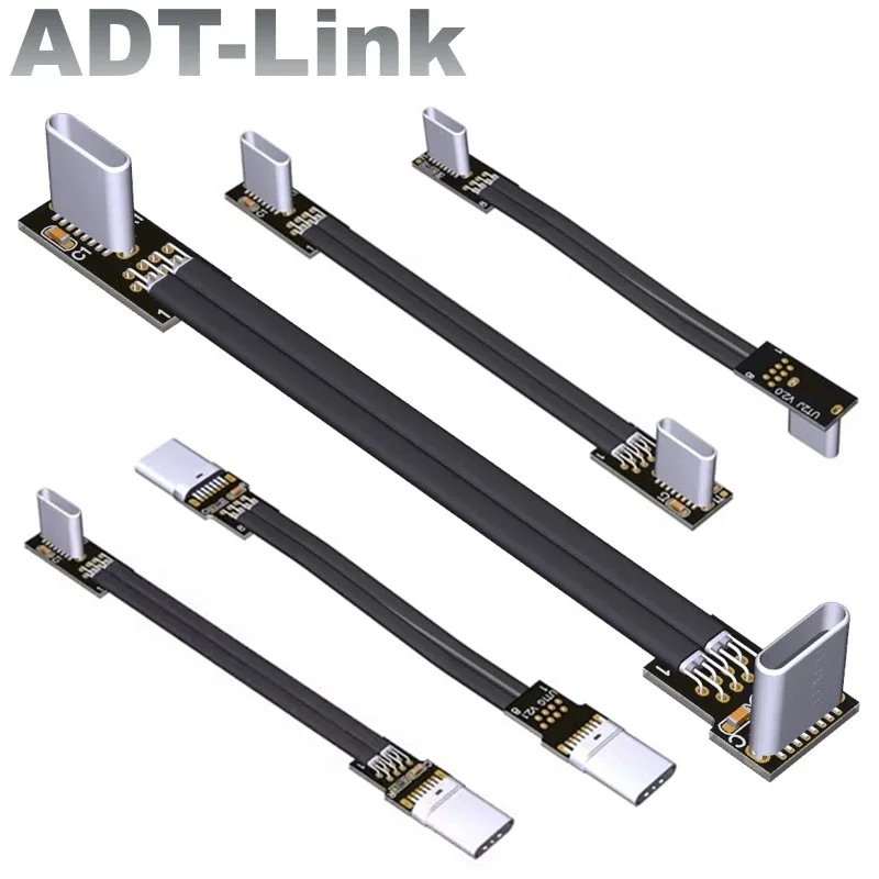 Ultra Thin Slim 90 Angle USB 2.0 Type C Male To USB C Male Data Charging Flat Shielded Adapter Cable FPV Aerial Photography Cord
Ultra Thin Slim 90 Angle USB 2.0 Type C Male To USB C Male Data Charging Flat Shielded Adapter Cable FPV Aerial Photography Cord
