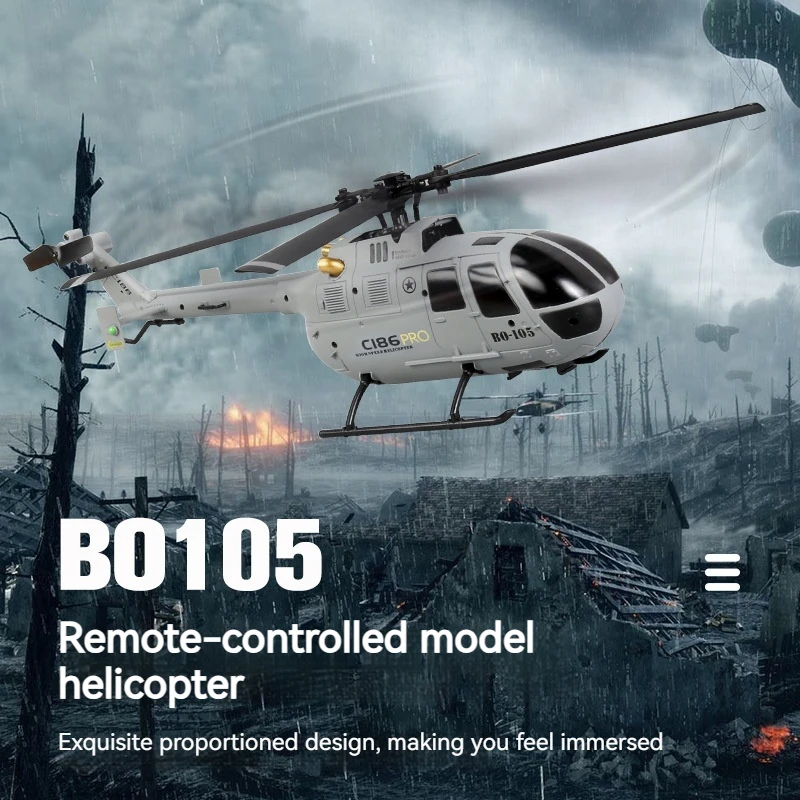 Kubing Ke Remote Control Era C186 Remote Control Aviation Helicopter Model Four Channel Single Propeller Aircraft Bo105 Toy Gift
Kubing Ke Remote Control Era C186 Remote Control Aviation Helicopter Model Four Channel Single Propeller Aircraft Bo105 Toy Gift