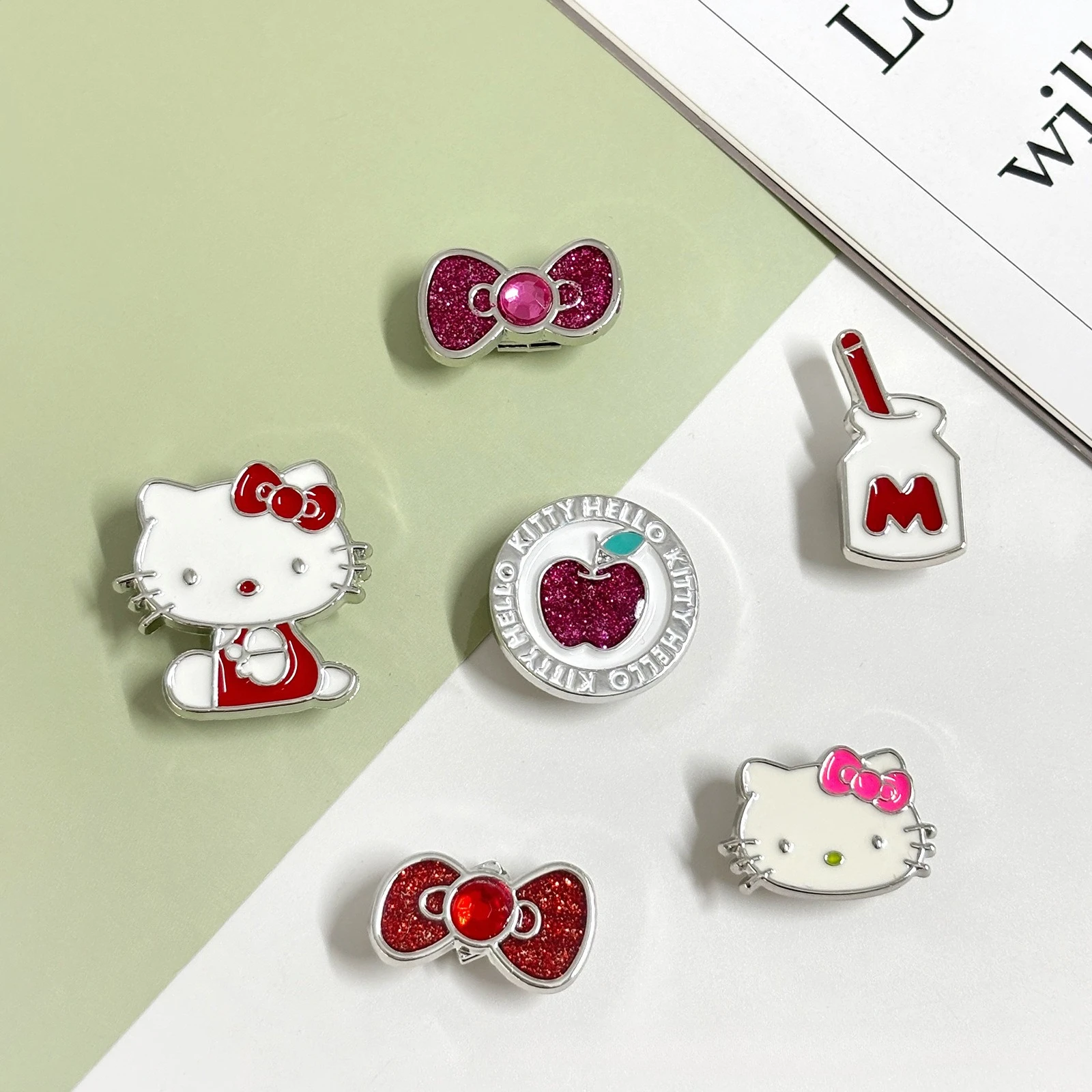 Miniso Cute Katie KT Cat Soft Rubber DIY Accessories Phone Cases Bags Shoes Accessories
Miniso Cute Katie KT Cat Soft Rubber DIY Accessories Phone Cases Bags Shoes Accessories