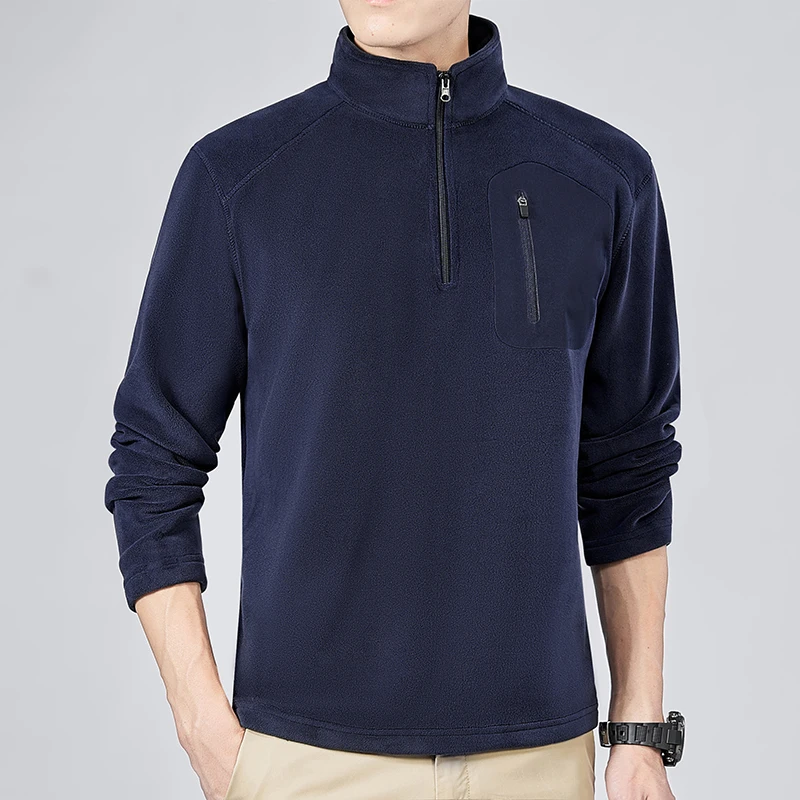High Quality Fleece Sweatshirts Tops Autumn/winter Men's Outdoor Running Half Zip Long Sleeve Coat Men's Hoodie Basic Pullover
High Quality Fleece Sweatshirts Tops Autumn/winter Men's Outdoor Running Half Zip Long Sleeve Coat Men's Hoodie Basic Pullover