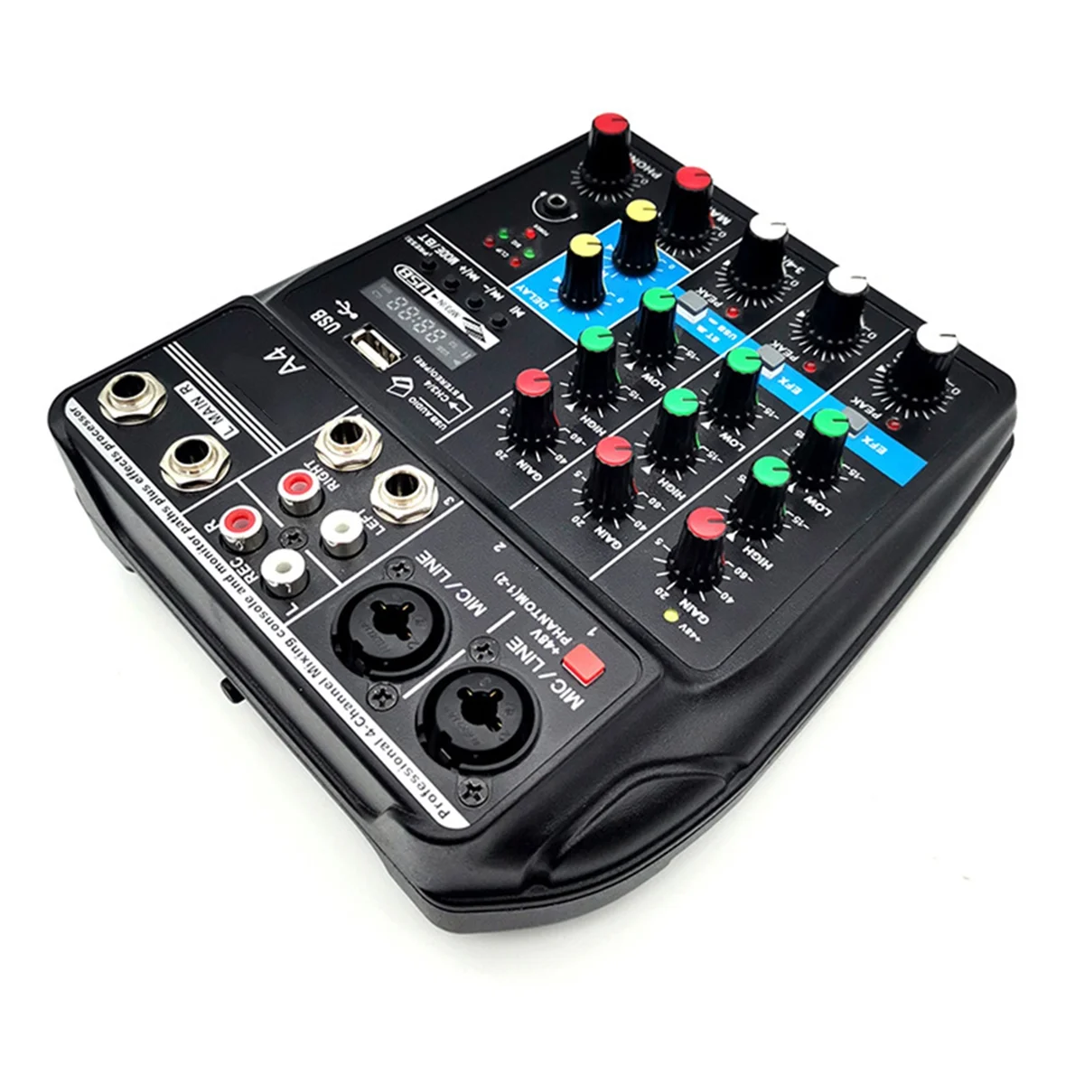 ARY-fProfessional 4 Channel Digital Mixer Sound Card Microphone Mobile Phone Live Broadcast Recording DJ Audio
ARY-fProfessional 4 Channel Digital Mixer Sound Card Microphone Mobile Phone Live Broadcast Recording DJ Audio