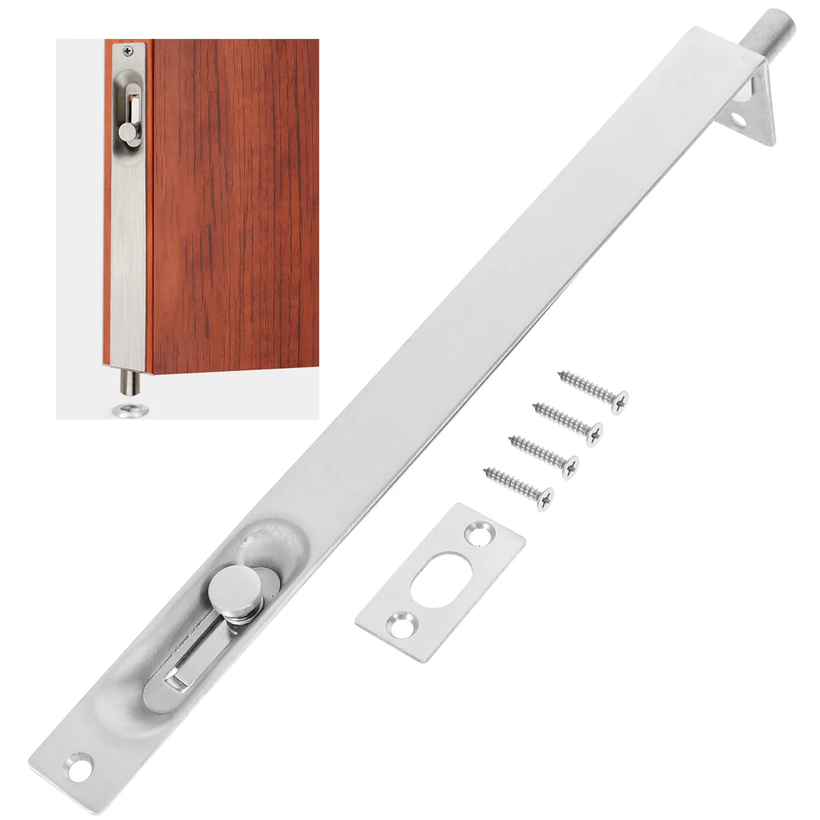 Fire Door Latch Slide Bolt Stainless Steel Double Gate Lock Flush Bolts French Doors Sliding Security Bathroom Hardware
Fire Door Latch Slide Bolt Stainless Steel Double Gate Lock Flush Bolts French Doors Sliding Security Bathroom Hardware