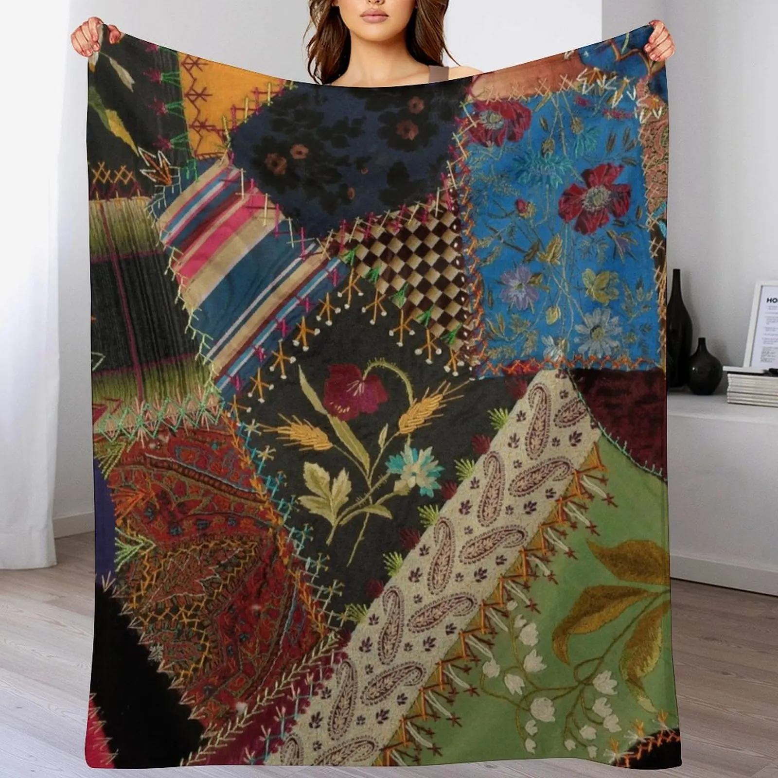 Vintage Multicolor Floral Patchwork Quilt Throw Blanket Sofa Quilt Blankets For Sofas Blankets
Vintage Multicolor Floral Patchwork Quilt Throw Blanket Sofa Quilt Blankets For Sofas Blankets