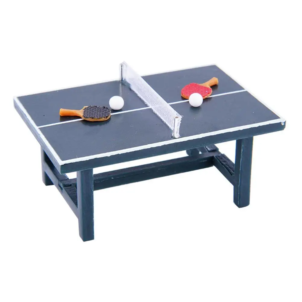 Mini Table Tennis Table Toy Kids Lightweight Portable Realistic Miniature Wood Model Safe Easy Use Store Entertainment Sports
Mini Table Tennis Table Toy Kids Lightweight Portable Realistic Miniature Wood Model Safe Easy Use Store Entertainment Sports
