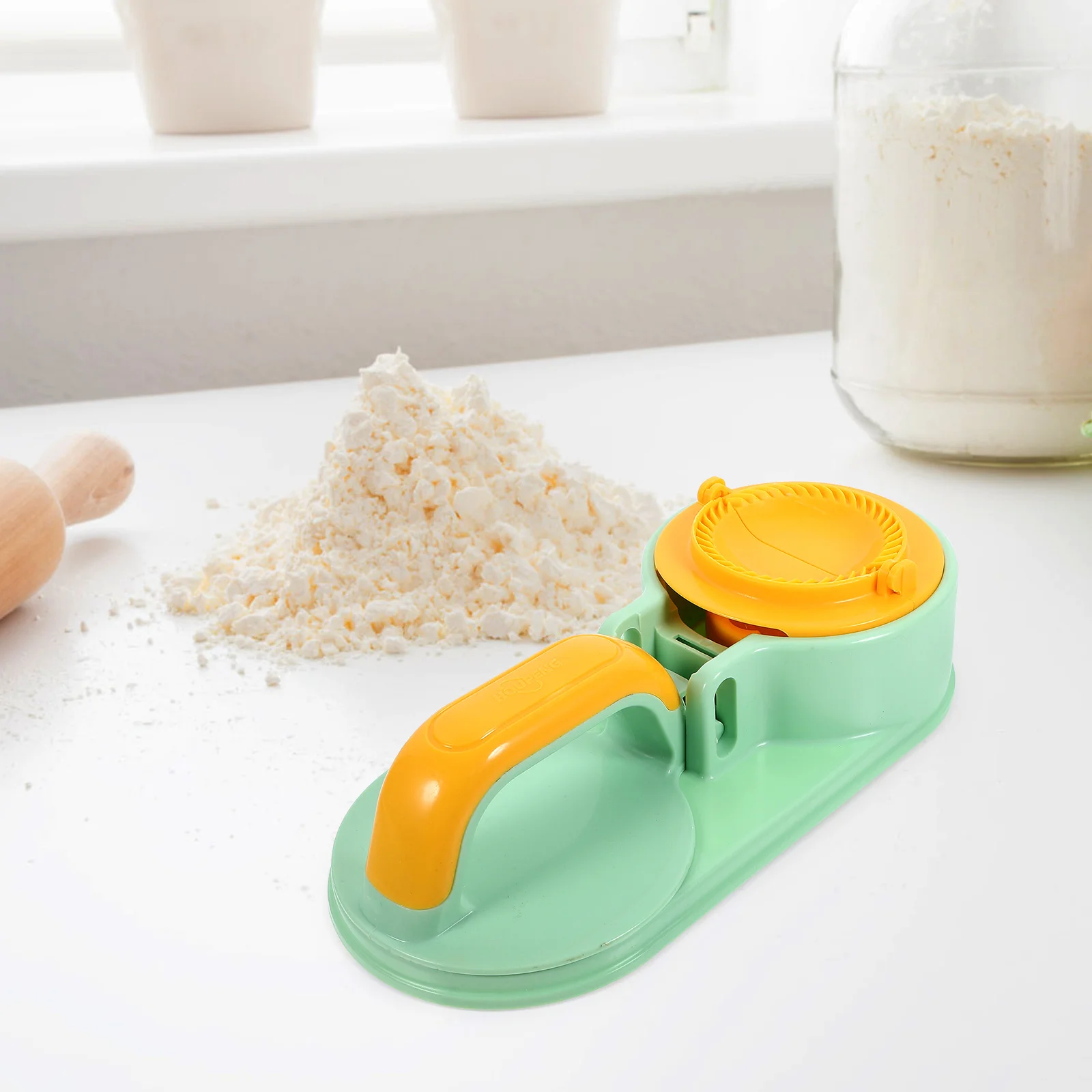 Dumpling Maker Press Tool 2 in 1 Manual Machine for Kitchen Wrappers Mold Household Tools Green Color Plastic Material Perfect
Dumpling Maker Press Tool 2 in 1 Manual Machine for Kitchen Wrappers Mold Household Tools Green Color Plastic Material Perfect