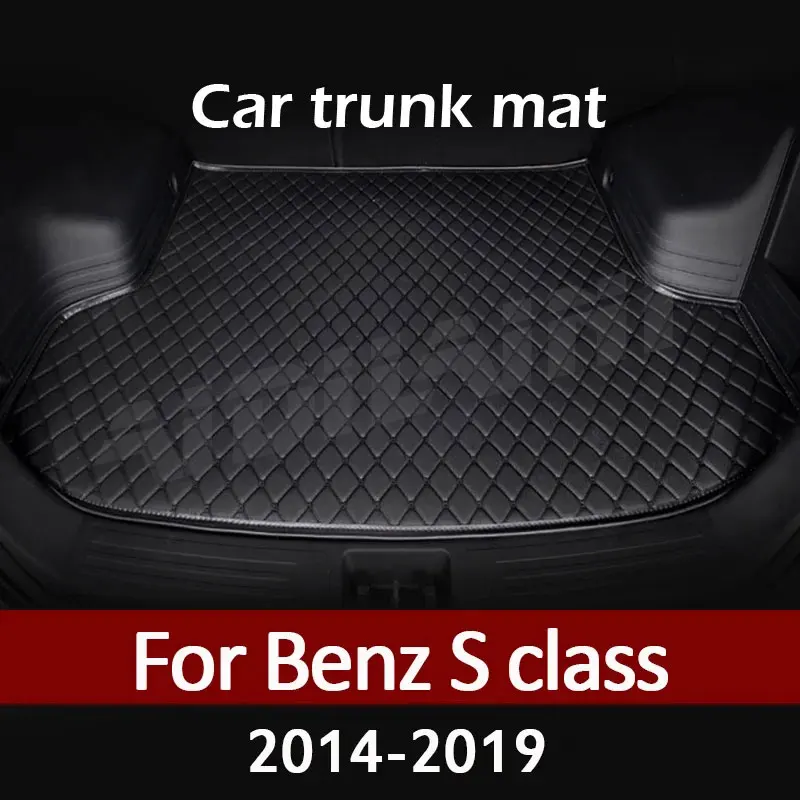 Коврик для багажника автомобиля Benz S class W222, четырехдверный, не масляный-Электрический гибридный 2014-2019, коврик-вкладыш для груза, ковер, аксессуары для интерьера, крышка
Коврик для багажника автомобиля Benz S class W222, четырехдверный, не масляный-Электрический гибридный 2014-2019, коврик-вкладыш для груза, ковер, аксессуары для интерьера, крышка