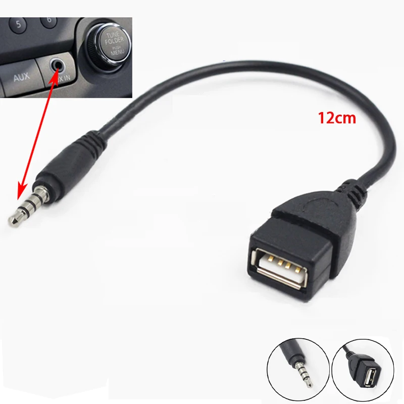 Cltgxdd Car MP3 Player Converter 3.5 mm Male AUX Audio Jack Plug To USB Female Cable Cord Adapte For Car MP3 Car Accessories
Cltgxdd Car MP3 Player Converter 3.5 mm Male AUX Audio Jack Plug To USB Female Cable Cord Adapte For Car MP3 Car Accessories