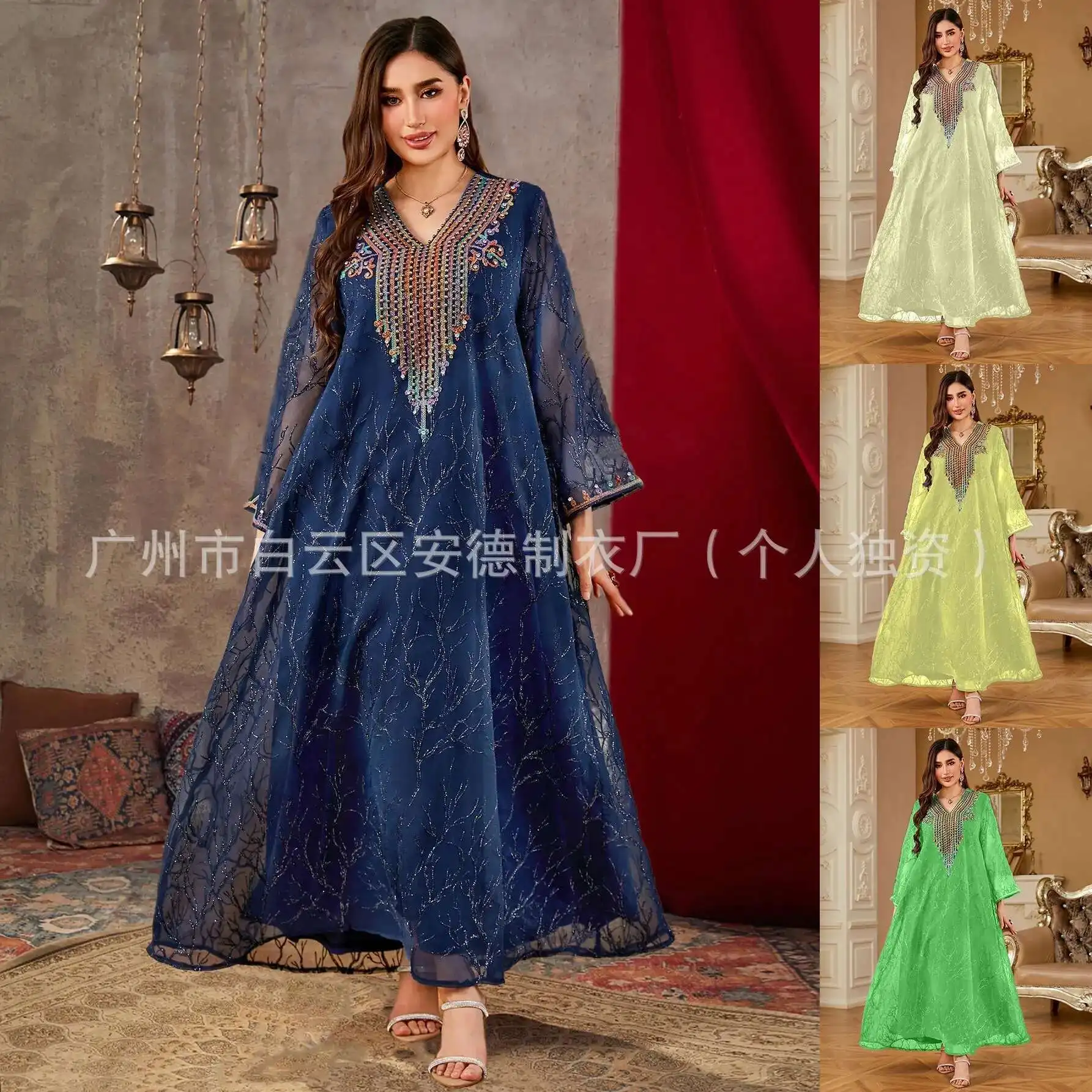 Новый женский халат, арабская Абая, веревочная вышивка, ногти, алмазная вышивка, модное длинное платье, Абая, Рамадан, Дубай, роскошный ислам, элегантный 
Новый женский халат, арабская Абая, веревочная вышивка, ногти, алмазная вышивка, модное длинное платье, Абая, Рамадан, Дубай, роскошный ислам, элегантный