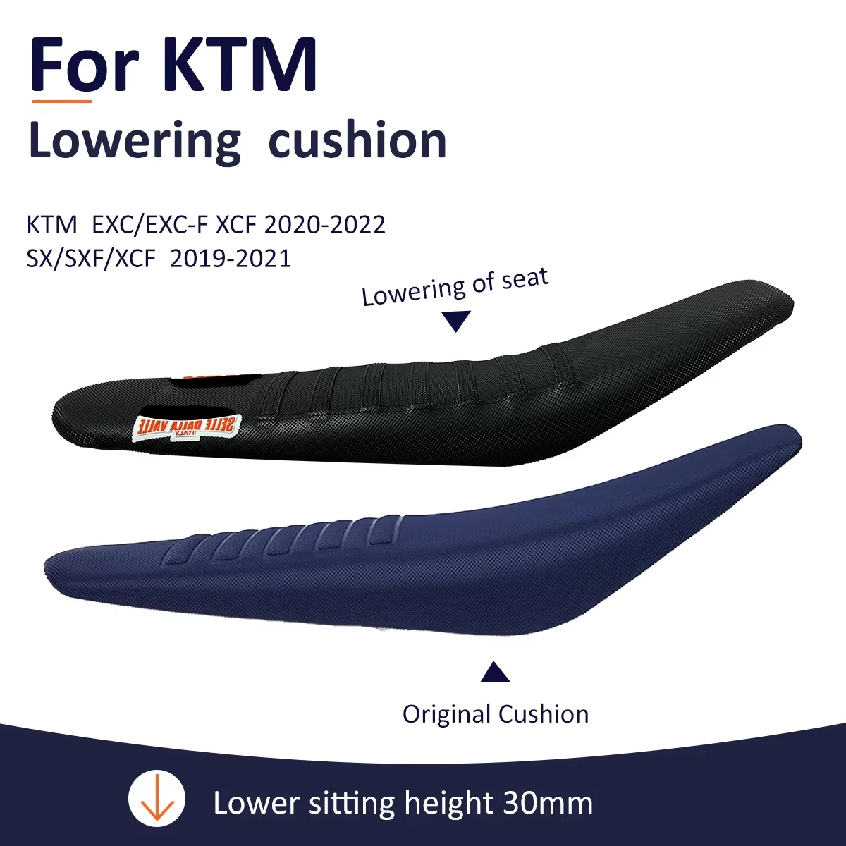 For KTM EXC EXCF SX SXF XC XCF XCW XCFW 125-500 2020 20212022 Enduro Motorcycle Motocross Bench Seat 30mm Lower Than Original
For KTM EXC EXCF SX SXF XC XCF XCW XCFW 125-500 2020 20212022 Enduro Motorcycle Motocross Bench Seat 30mm Lower Than Original