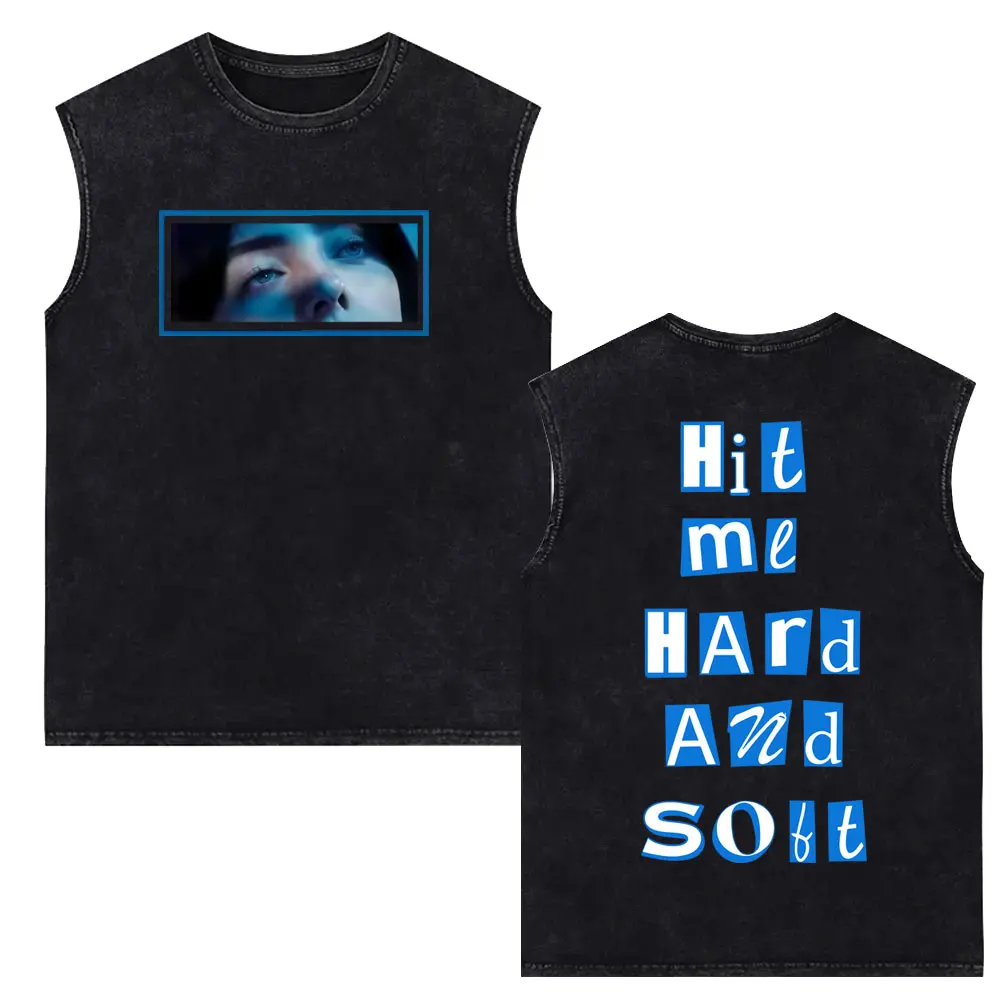 Hit Me Hard and Soft Merch 2026 Vintage Washed Tank Tops T-shirt Men Women Fashion Pop Music Sleeveless Vest T Shirt Streetwear
Hit Me Hard and Soft Merch 2026 Vintage Washed Tank Tops T-shirt Men Women Fashion Pop Music Sleeveless Vest T Shirt Streetwear