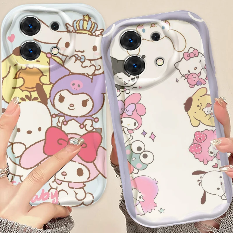 Sanrio Cute Cartoon Fashion For Xiaomi Redmi Note 13 12 12S 11S 11 10 9 8 10A 9C 9T Pro Plus 5G Wave Oil Back Phone Case
Sanrio Cute Cartoon Fashion For Xiaomi Redmi Note 13 12 12S 11S 11 10 9 8 10A 9C 9T Pro Plus 5G Wave Oil Back Phone Case