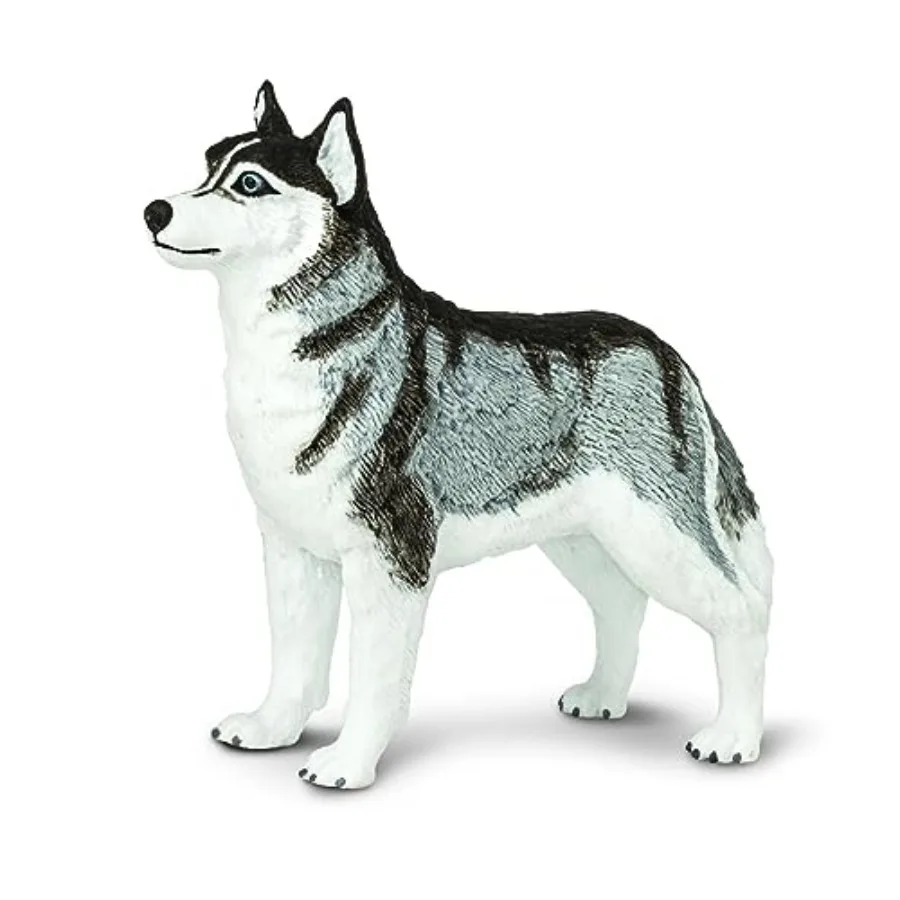 Siberian Husky Figurine - Detaied"Pastic Mode Figure - Fun Educationa Pay Toy for Boys, Girls and Ages 3+
Siberian Husky Figurine - Detaied"Pastic Mode Figure - Fun Educationa Pay Toy for Boys, Girls and Ages 3+