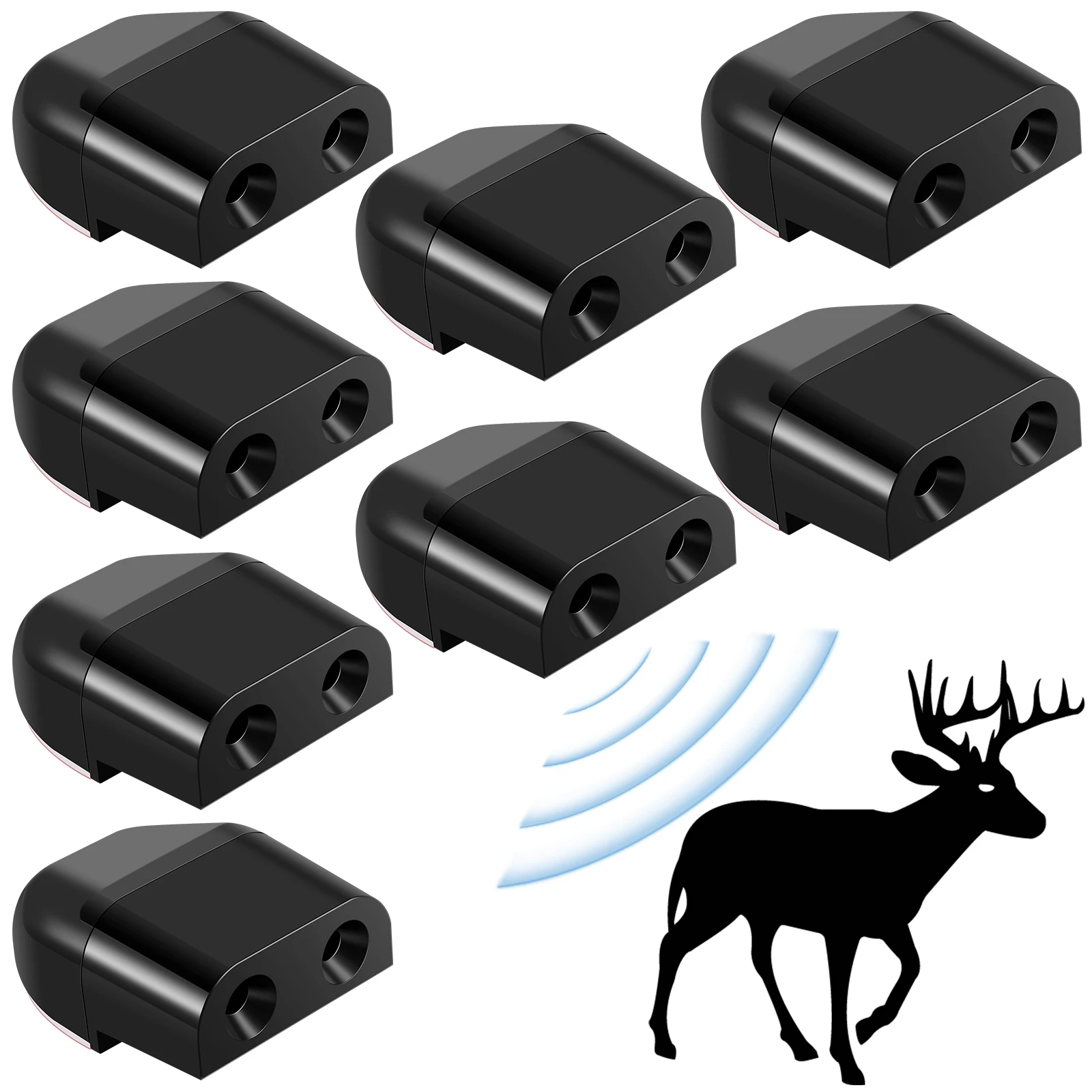 4/8Pcs Deer Warning Whistle for Car Vehicle Save Deer Whistle with Self-adhesive Tape Outdoor Deer Whistle Repellent Devices
4/8Pcs Deer Warning Whistle for Car Vehicle Save Deer Whistle with Self-adhesive Tape Outdoor Deer Whistle Repellent Devices