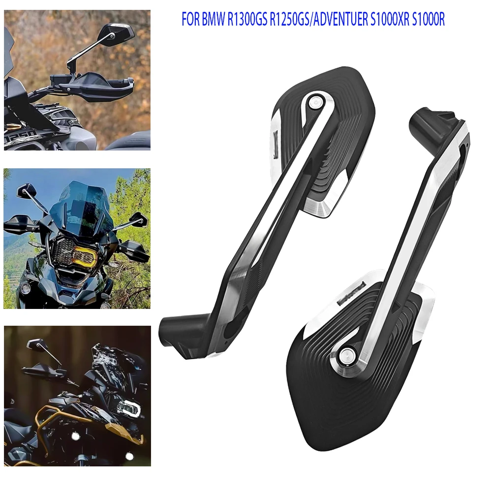 Motorcycle Side Rearview Mirror Suitable For BMW R1300GS R1200 1250 GS ADV F900R G310GS S1000XR Adjustable Aluminum Accessories
Motorcycle Side Rearview Mirror Suitable For BMW R1300GS R1200 1250 GS ADV F900R G310GS S1000XR Adjustable Aluminum Accessories