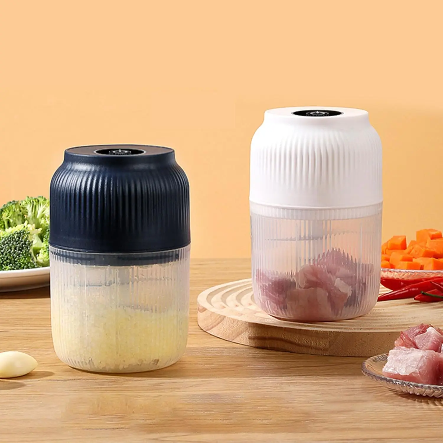 Electric Garlic Choppers Vegetable Mashers Press 300ml Vegetable Choppers Mashers Machine Garlic Crusher Food Chopping T
Electric Garlic Choppers Vegetable Mashers Press 300ml Vegetable Choppers Mashers Machine Garlic Crusher Food Chopping T